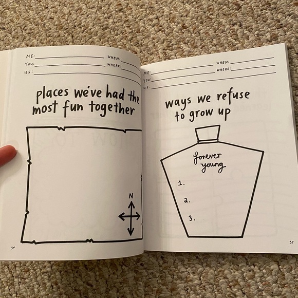 Me, You, Us: A Book to Fill Out Together - By Lisa Currie - Picture 5 of 12